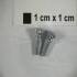 2x M4x15mm thumb screws