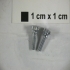 2x M4x15mm thumb screws